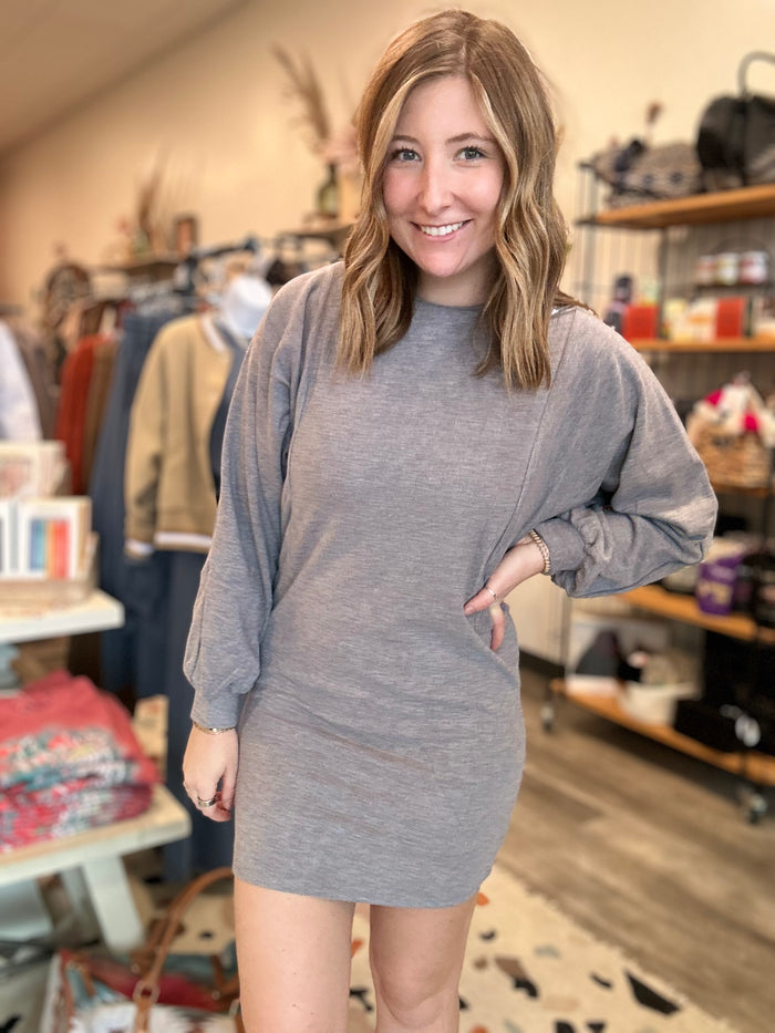 Hannah sweatshirt dress hotsell
