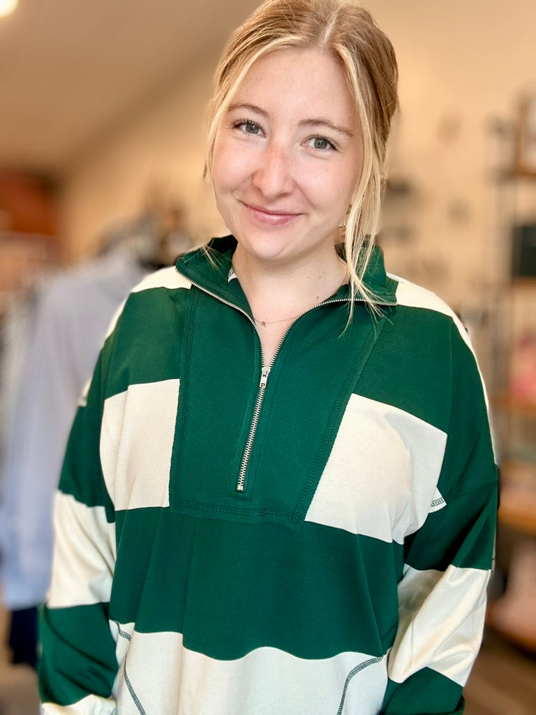 Dakota Pullover-Blu Pepper-R3vel Threads, Women's Fashion Boutique, Located in Hudsonville, Michigan