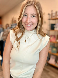 Madison top- Ivory-Doe & Rae-R3vel Threads, Women's Fashion Boutique, Located in Hudsonville, Michigan