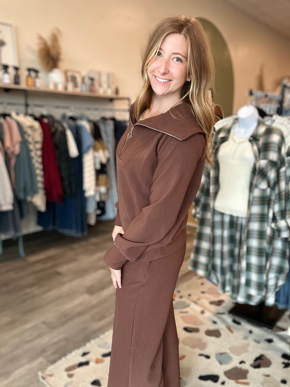 Hannah 2 Piece Set-Zenana-R3vel Threads, Women's Fashion Boutique, Located in Hudsonville, Michigan