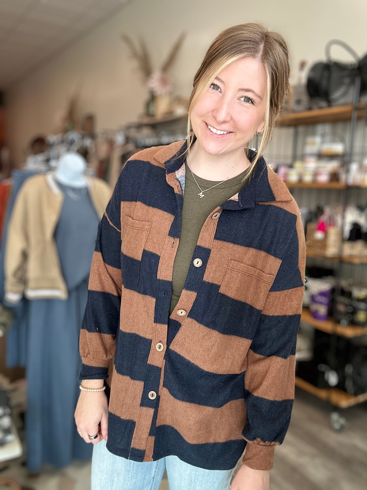 Cora Shacket-Lovely Melody-R3vel Threads, Women's Fashion Boutique, Located in Hudsonville, Michigan