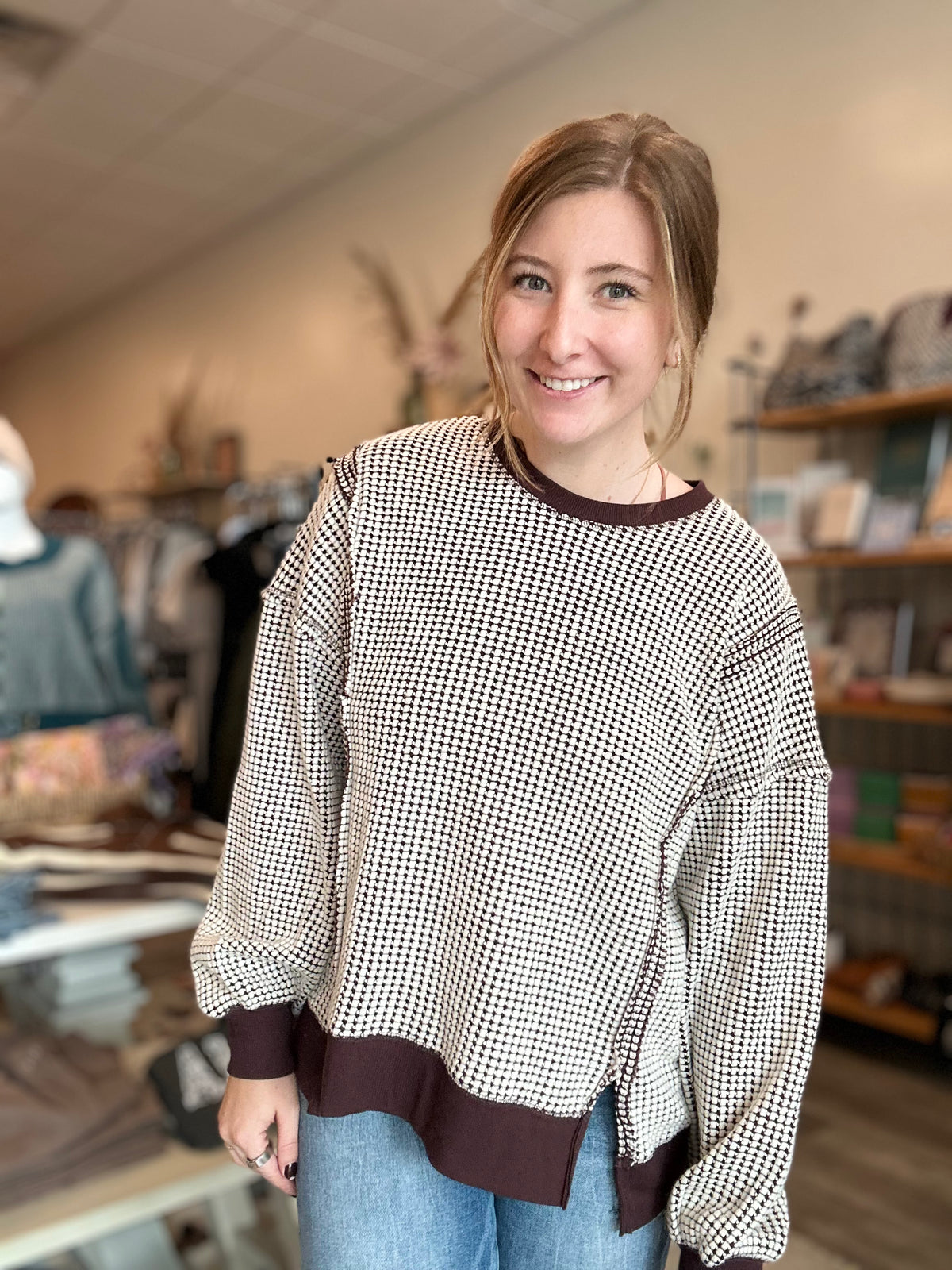 Rena Pullover-New in-R3vel Threads, Women's Fashion Boutique, Located in Hudsonville, Michigan