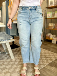 Stacy Barrel Denim-Risen-R3vel Threads, Women's Fashion Boutique, Located in Hudsonville, Michigan