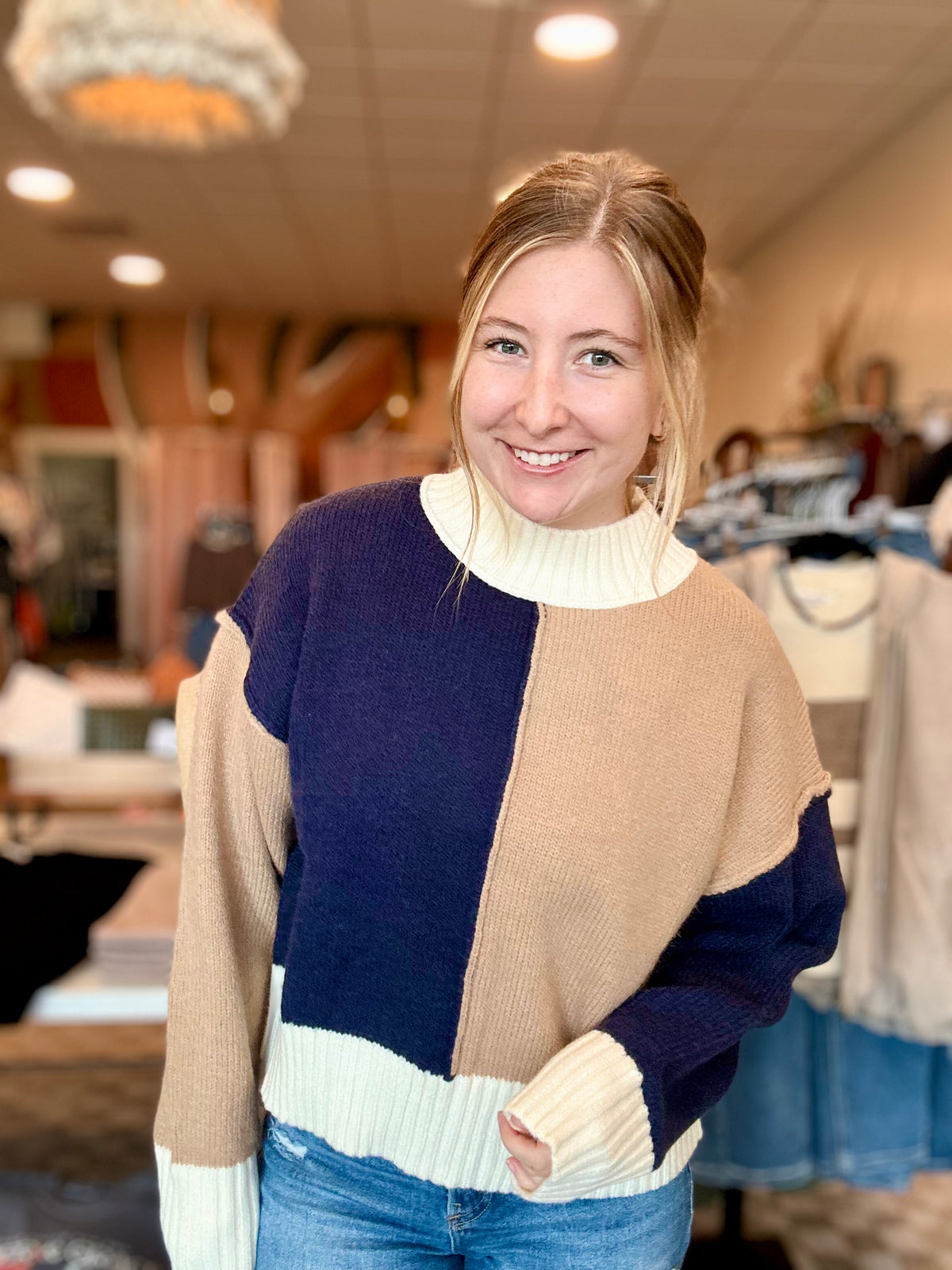 Kelsea Sweater-Double Zero-R3vel Threads, Women's Fashion Boutique, Located in Hudsonville, Michigan