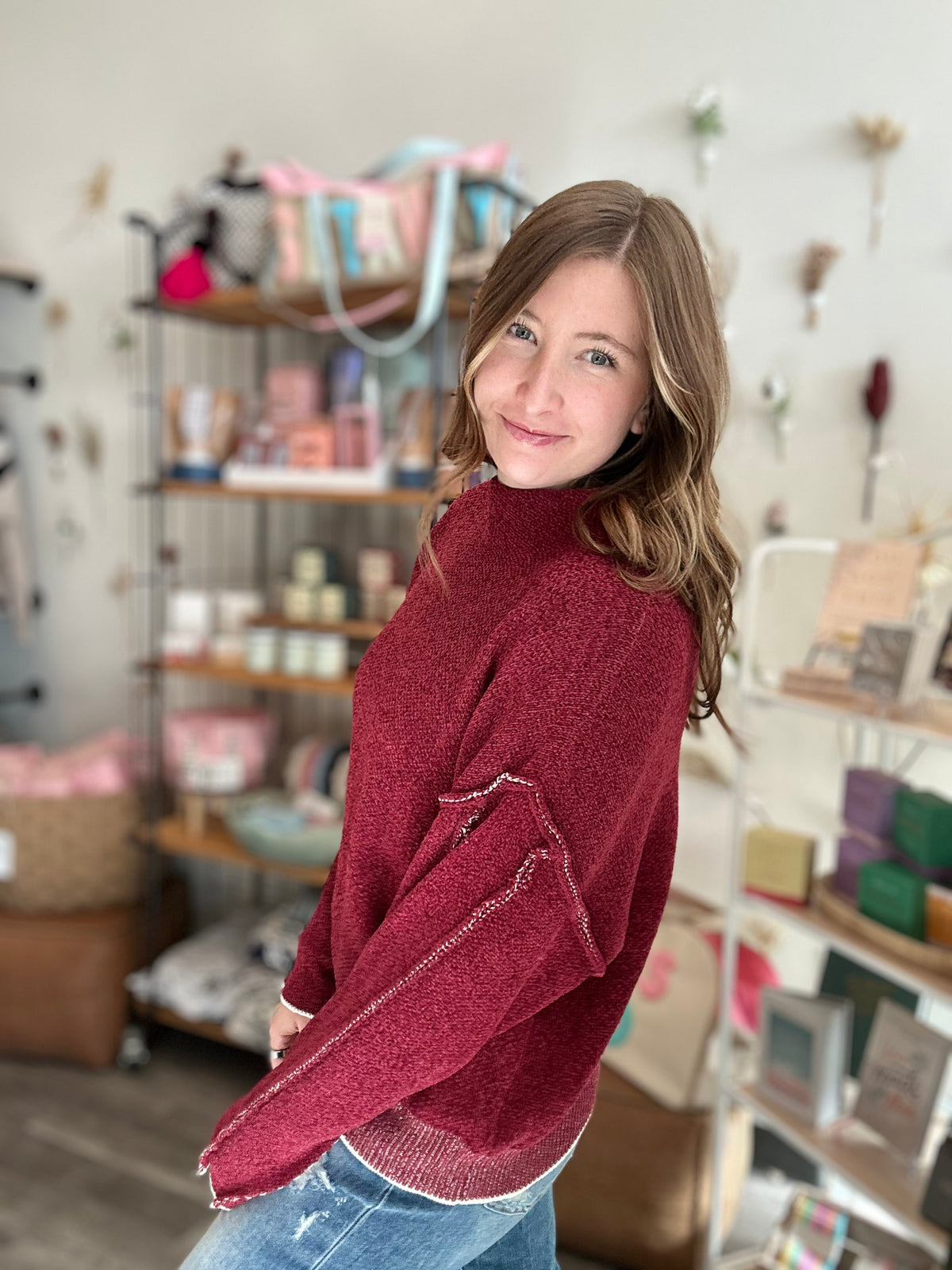 Lauren Sweater-Zenana-R3vel Threads, Women's Fashion Boutique, Located in Hudsonville, Michigan