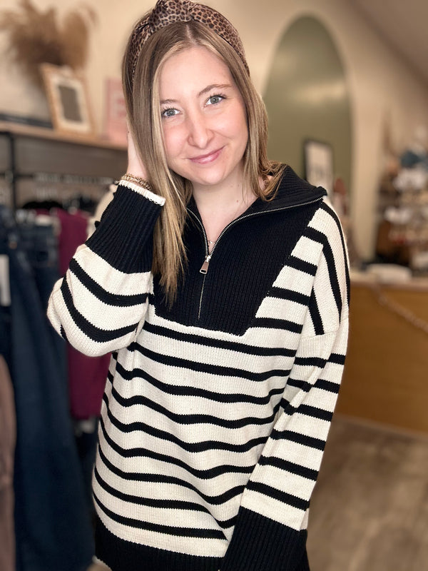 Marley Sweater Dress-Blu Pepper-R3vel Threads, Women's Fashion Boutique, Located in Hudsonville, Michigan