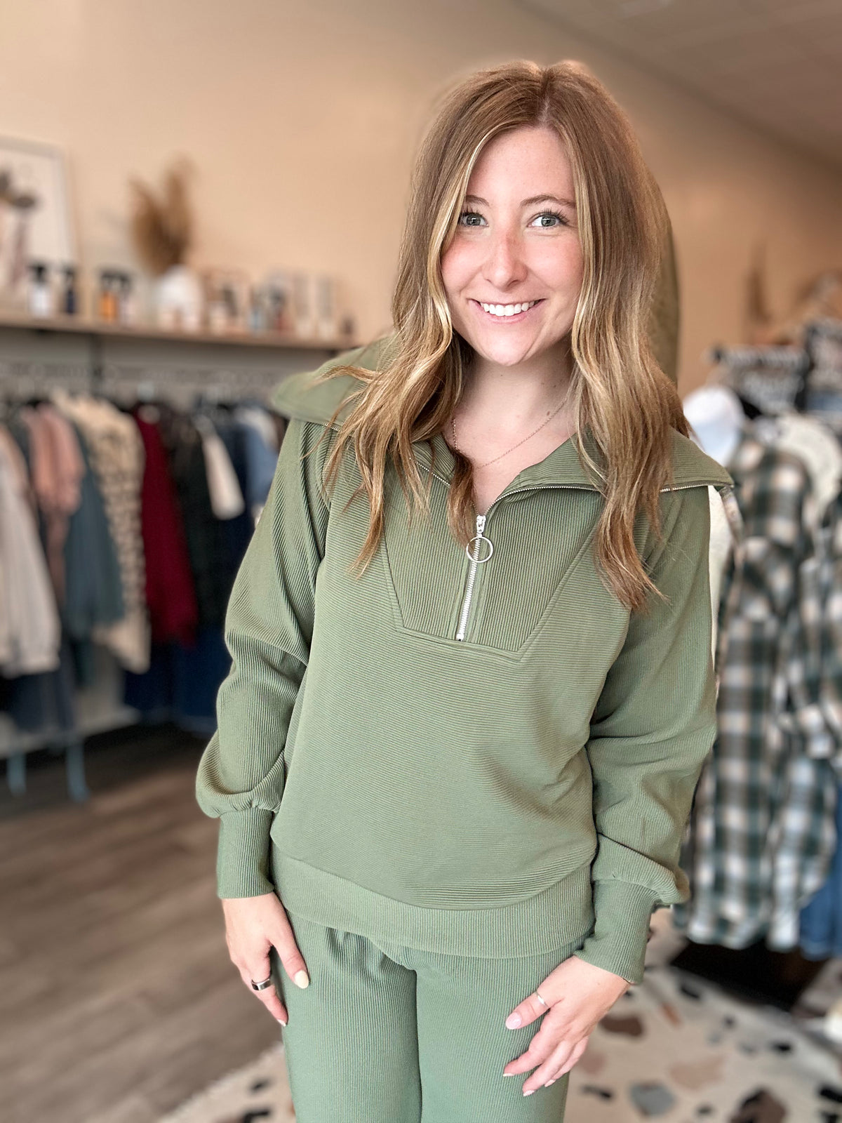 Hannah 2 Piece Set-Zenana-R3vel Threads, Women's Fashion Boutique, Located in Hudsonville, Michigan