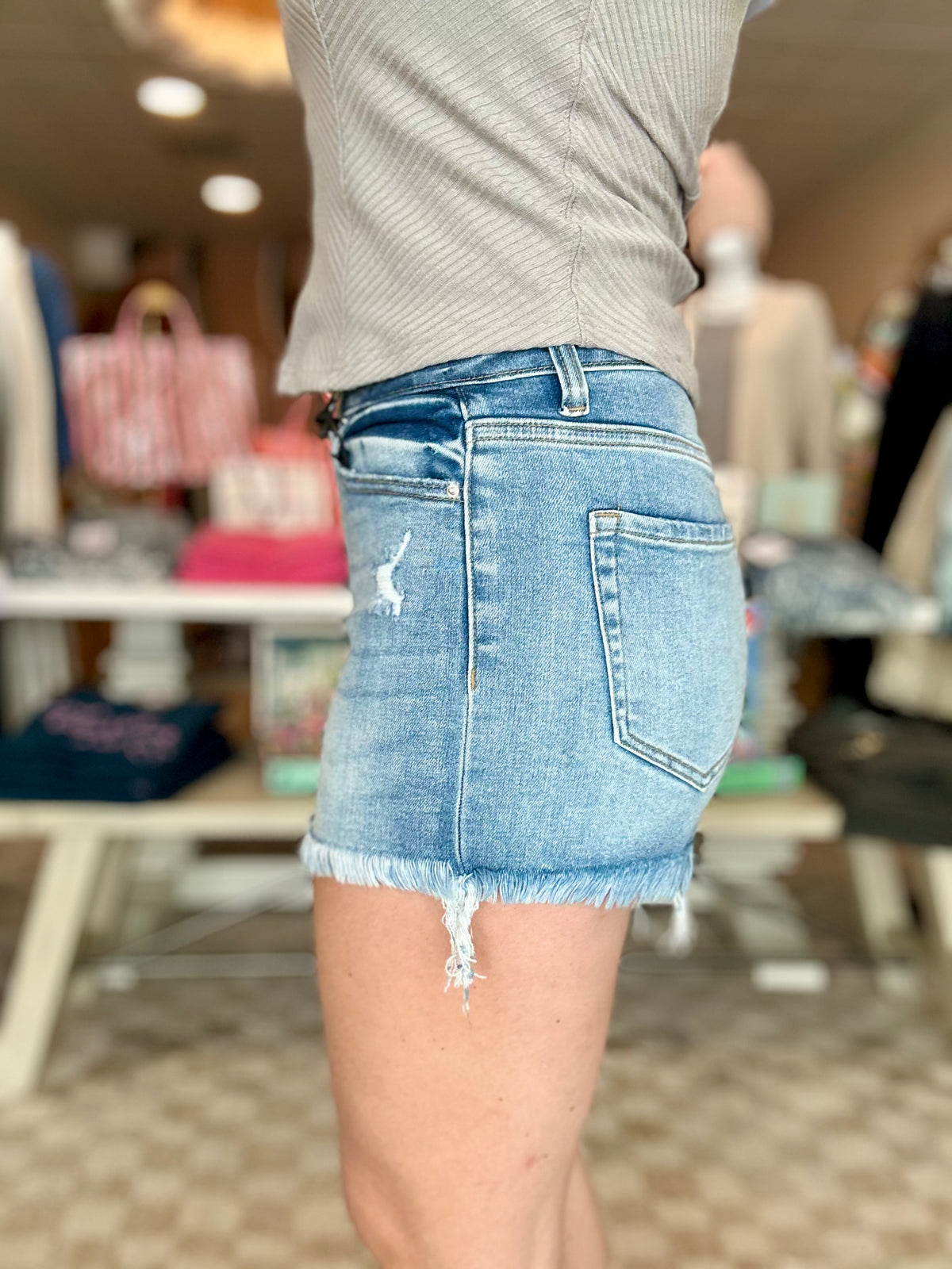 Brynn Shorts-Zenana-R3vel Threads, Women's Fashion Boutique, Located in Hudsonville, Michigan