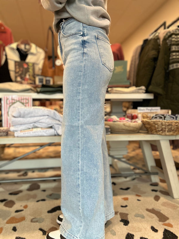 Mckenna High Rise Jeans-Risen-R3vel Threads, Women's Fashion Boutique, Located in Hudsonville, Michigan