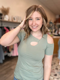 Leah Top-Doe & Rae-R3vel Threads, Women's Fashion Boutique, Located in Hudsonville, Michigan