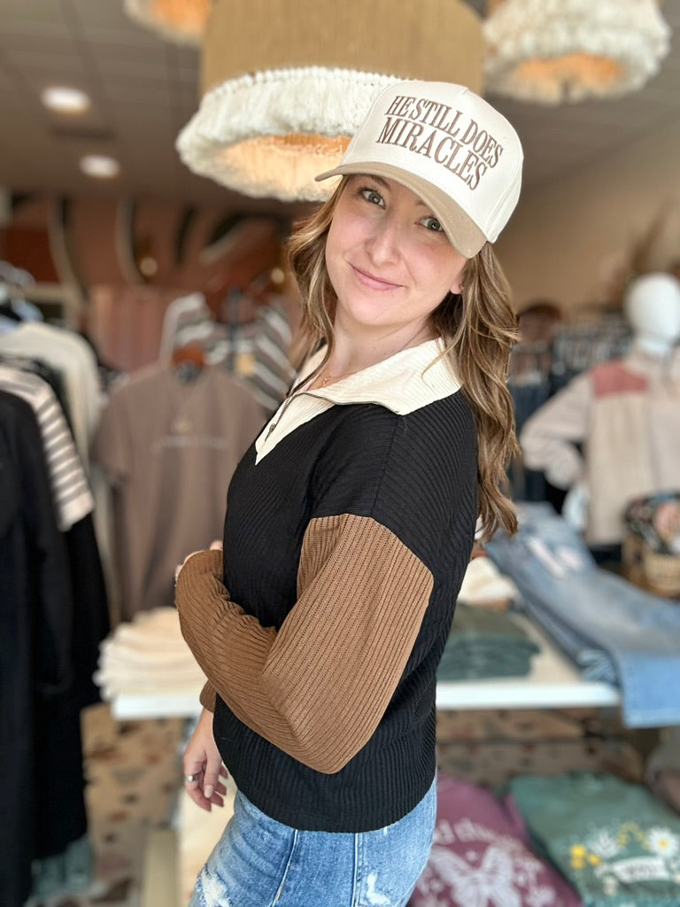 Alice Half Zip-Doe & Rae-R3vel Threads, Women's Fashion Boutique, Located in Hudsonville, Michigan
