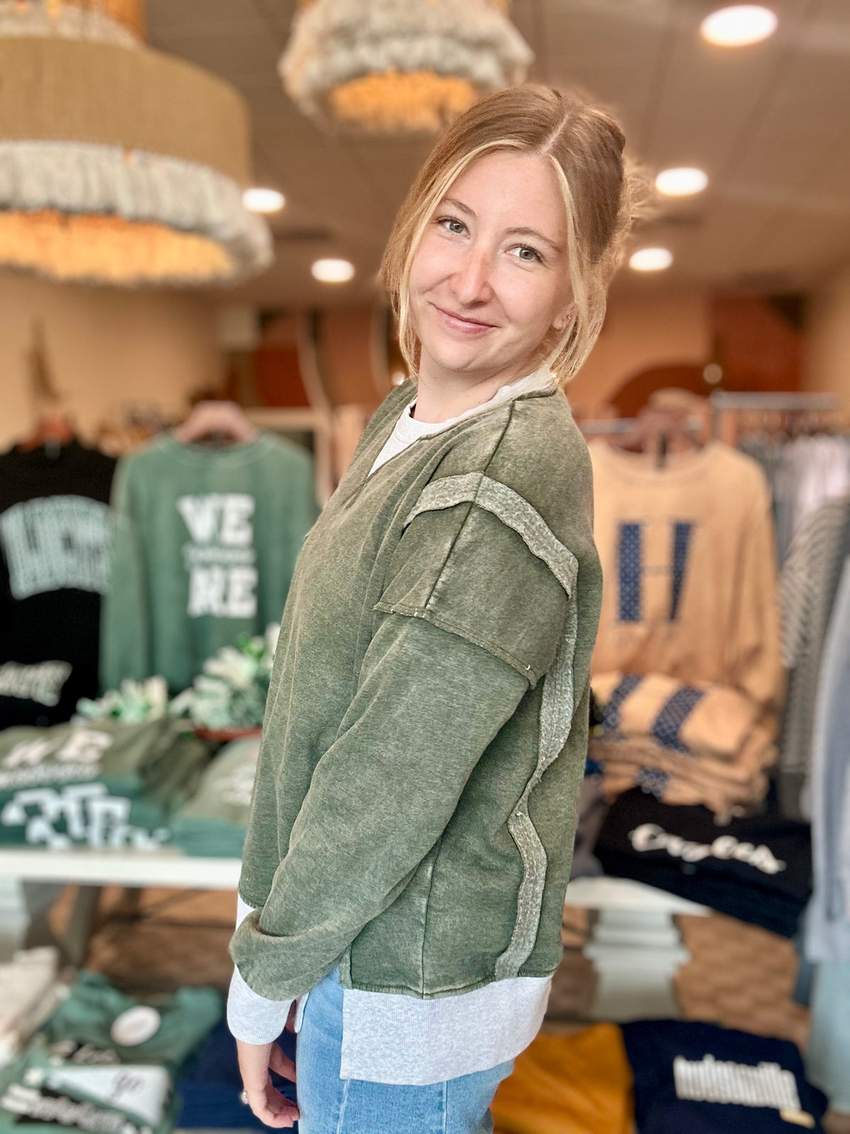 Sloane Pullover-Zenana-R3vel Threads, Women's Fashion Boutique, Located in Hudsonville, Michigan