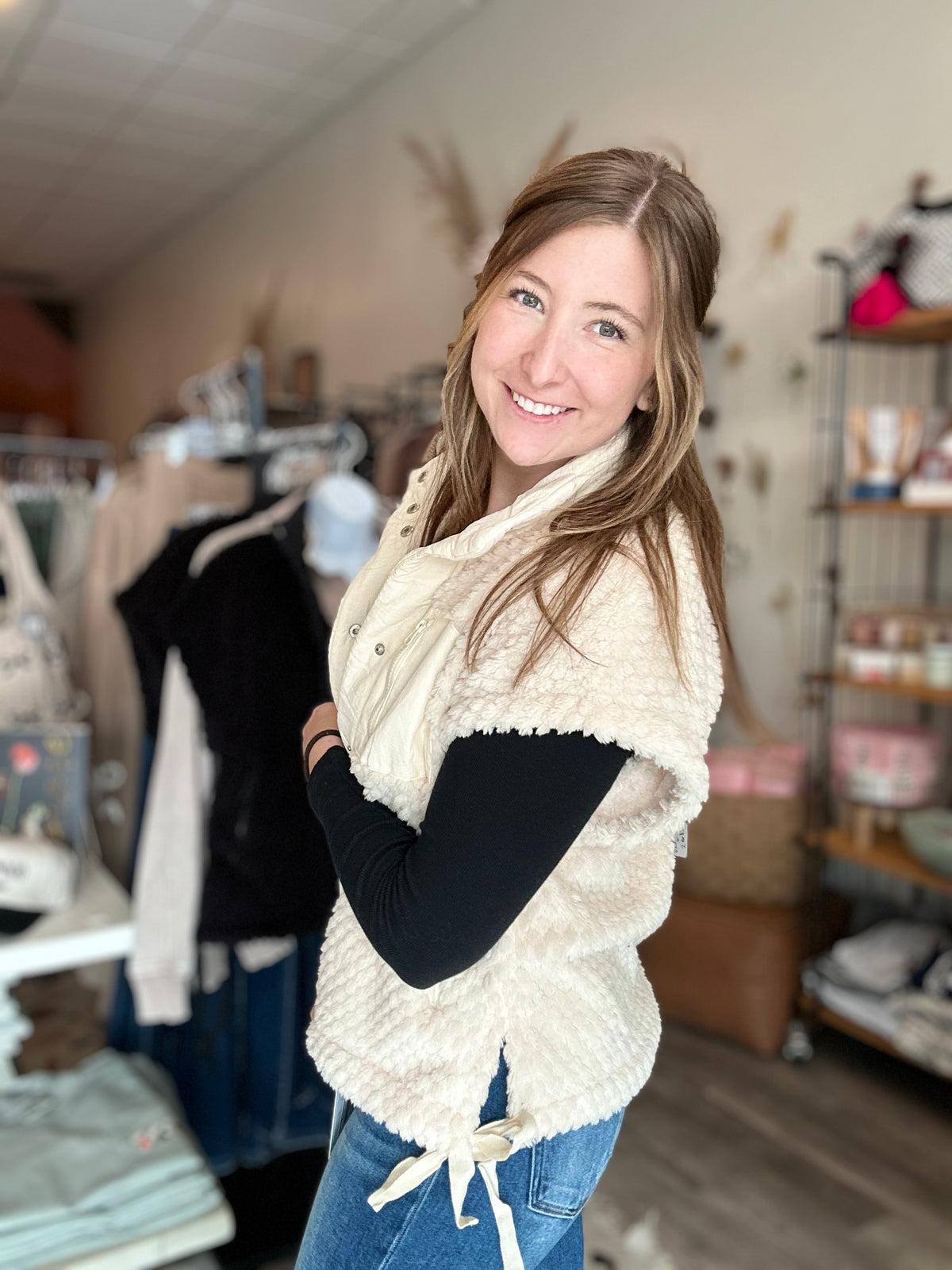 Stephanie Vest-New in-R3vel Threads, Women's Fashion Boutique, Located in Hudsonville, Michigan
