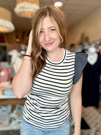 Ella Top-Doe & Rae-R3vel Threads, Women's Fashion Boutique, Located in Hudsonville, Michigan