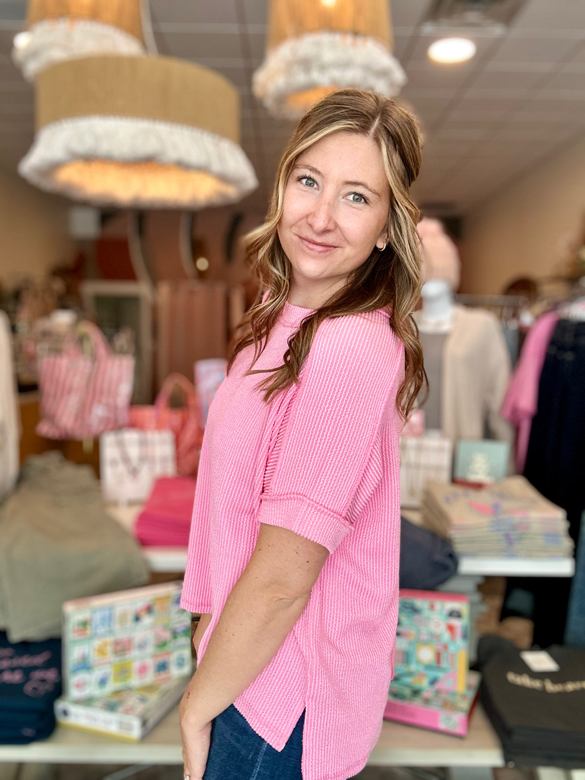 Leslie Top-Zenana-R3vel Threads, Women's Fashion Boutique, Located in Hudsonville, Michigan