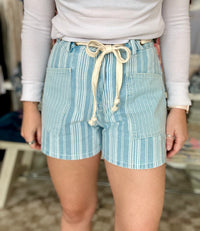 Claire Shorts- Lightwash-&Merci-R3vel Threads, Women's Fashion Boutique, Located in Hudsonville, Michigan