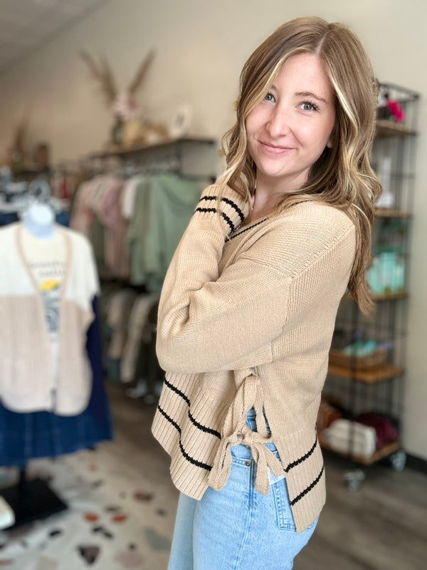 Brianna Sweater-Buttermelon-R3vel Threads, Women's Fashion Boutique, Located in Hudsonville, Michigan