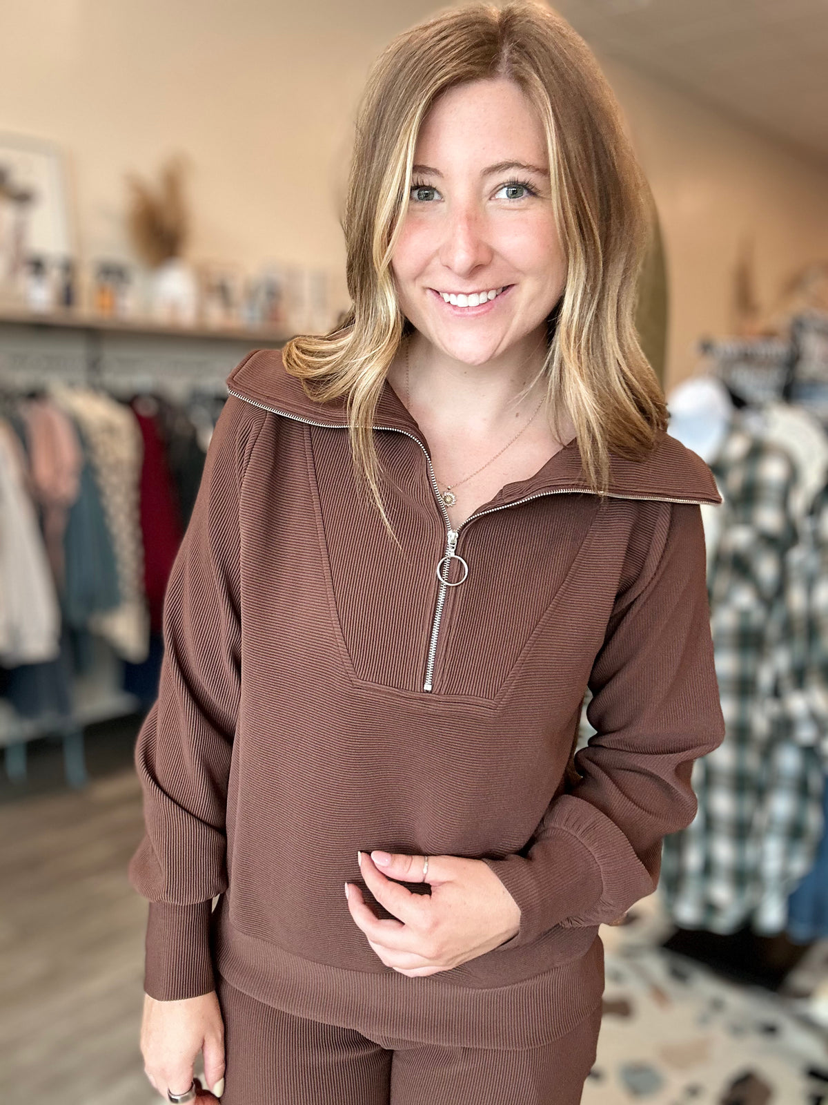 Hannah 2 Piece Set-Zenana-R3vel Threads, Women's Fashion Boutique, Located in Hudsonville, Michigan