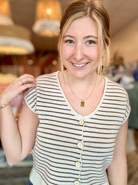 Carlie Top-The Workshop-R3vel Threads, Women's Fashion Boutique, Located in Hudsonville, Michigan