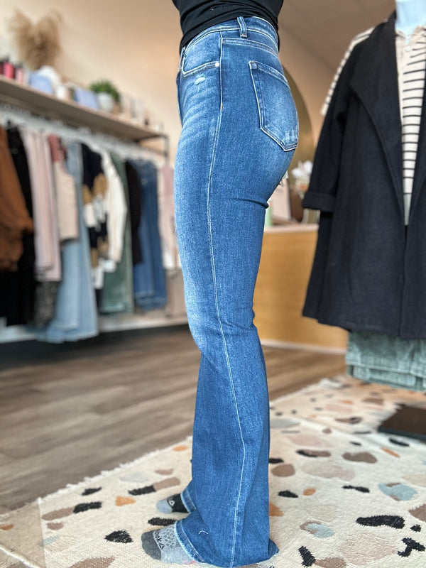 Josie High Rise Bootcut-Risen-R3vel Threads, Women's Fashion Boutique, Located in Hudsonville, Michigan