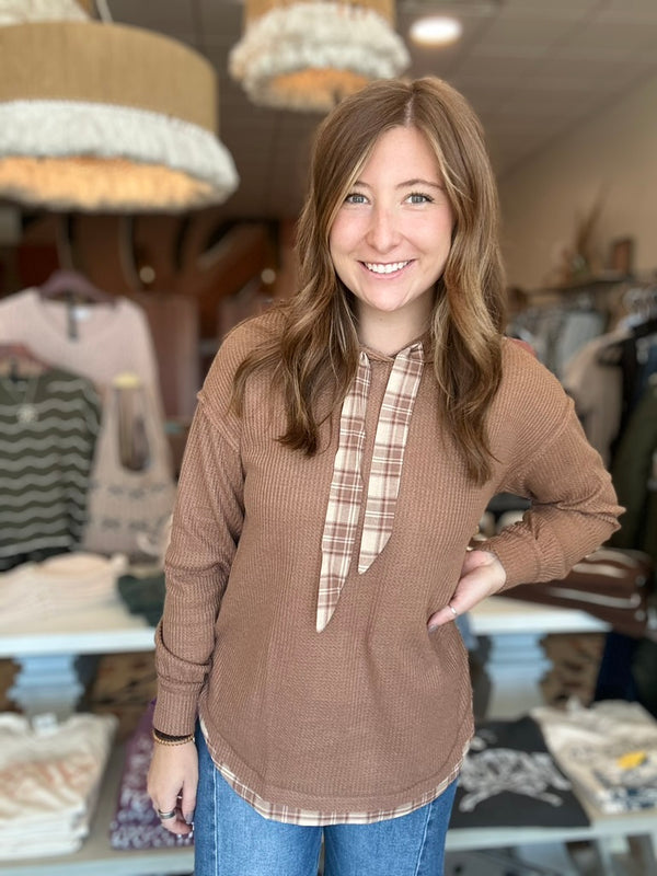 Iris Pullover-Doe & Rae-R3vel Threads, Women's Fashion Boutique, Located in Hudsonville, Michigan