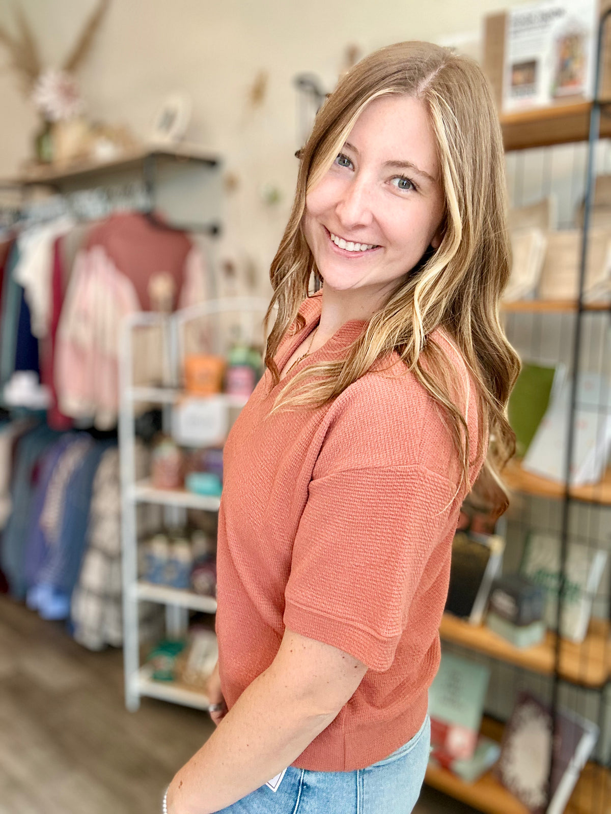 Amber Top-tres bien-R3vel Threads, Women's Fashion Boutique, Located in Hudsonville, Michigan