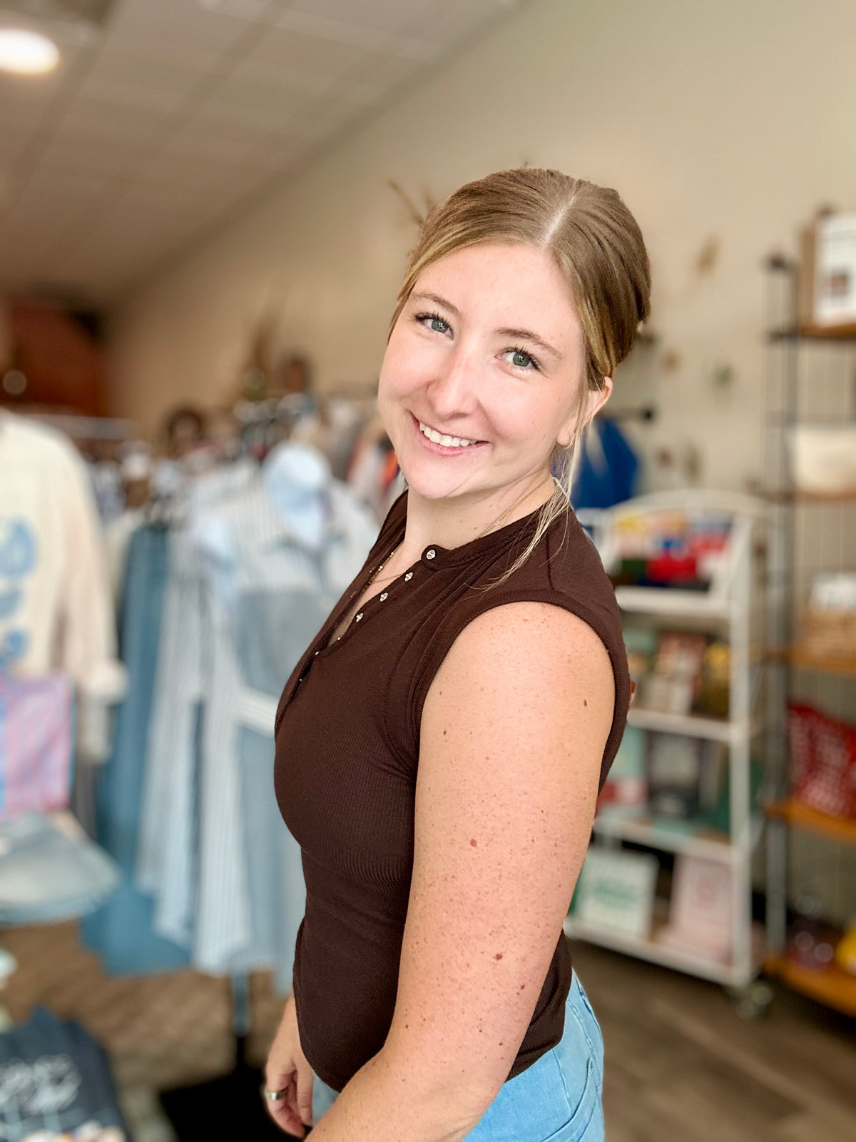Carter Tank-mono b-R3vel Threads, Women's Fashion Boutique, Located in Hudsonville, Michigan