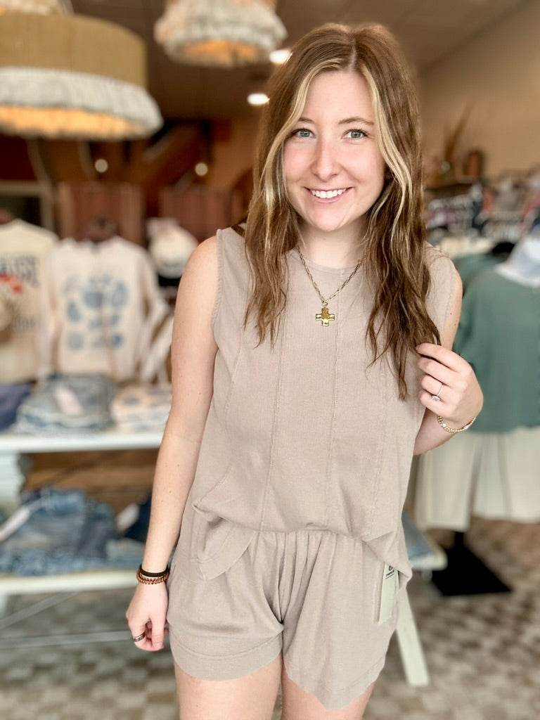 Jasmine Set-mono b-R3vel Threads, Women's Fashion Boutique, Located in Hudsonville, Michigan