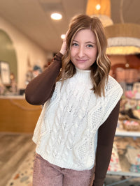 Nora Sweater Vest-&Merci-R3vel Threads, Women's Fashion Boutique, Located in Hudsonville, Michigan