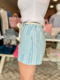Claire Shorts- Lightwash-&Merci-R3vel Threads, Women's Fashion Boutique, Located in Hudsonville, Michigan