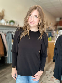 Gracie Top-Doe & Rae-R3vel Threads, Women's Fashion Boutique, Located in Hudsonville, Michigan