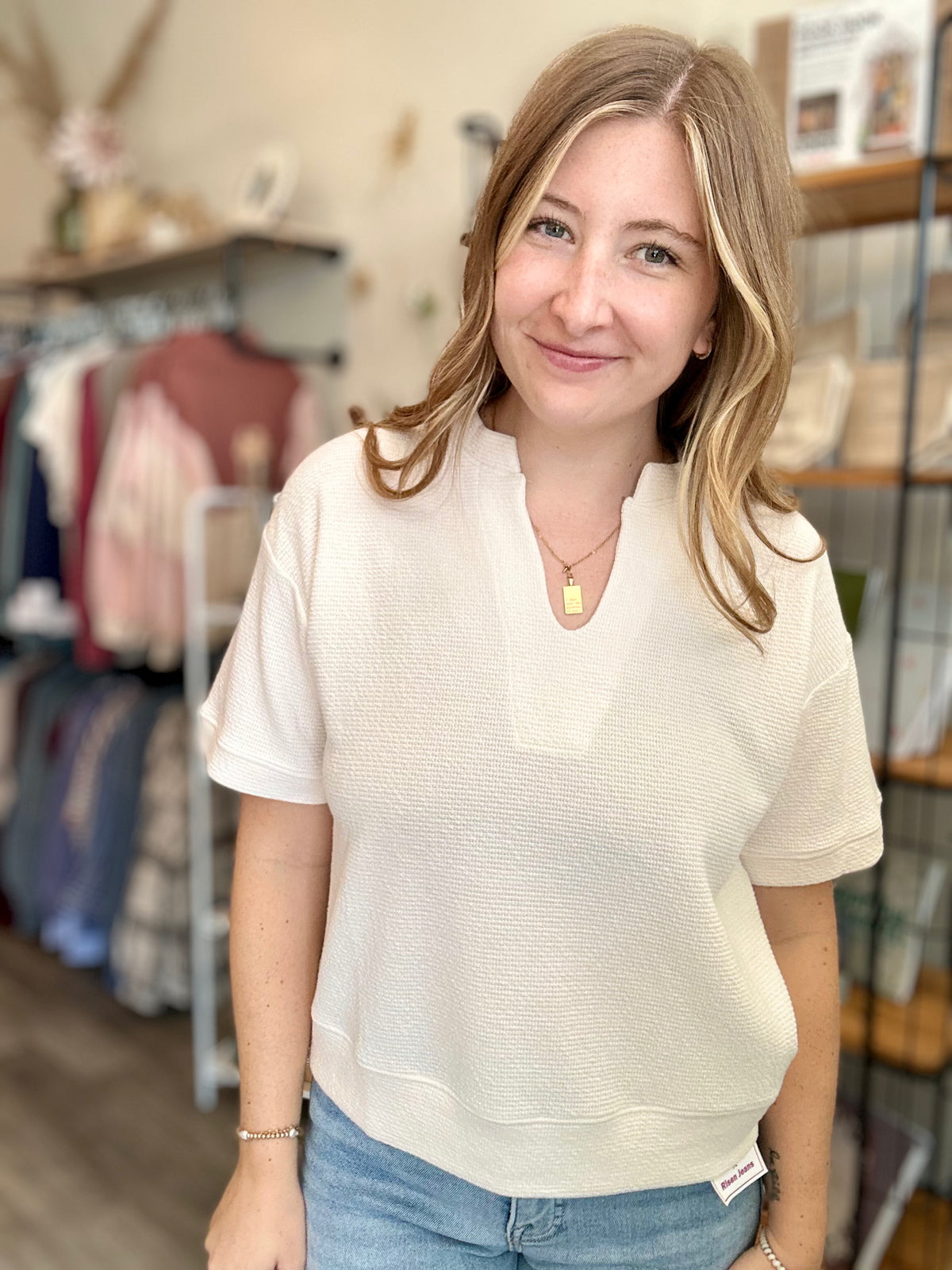 Amber Top-tres bien-R3vel Threads, Women's Fashion Boutique, Located in Hudsonville, Michigan