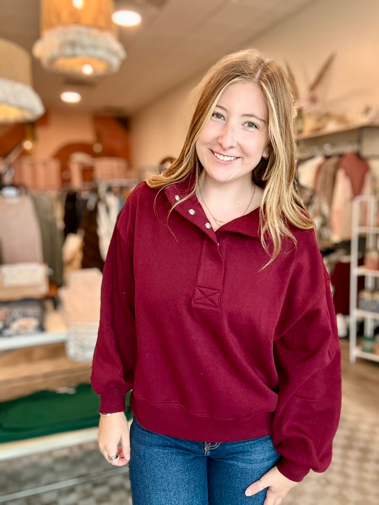 Tinley Pullover-Zenana-R3vel Threads, Women's Fashion Boutique, Located in Hudsonville, Michigan