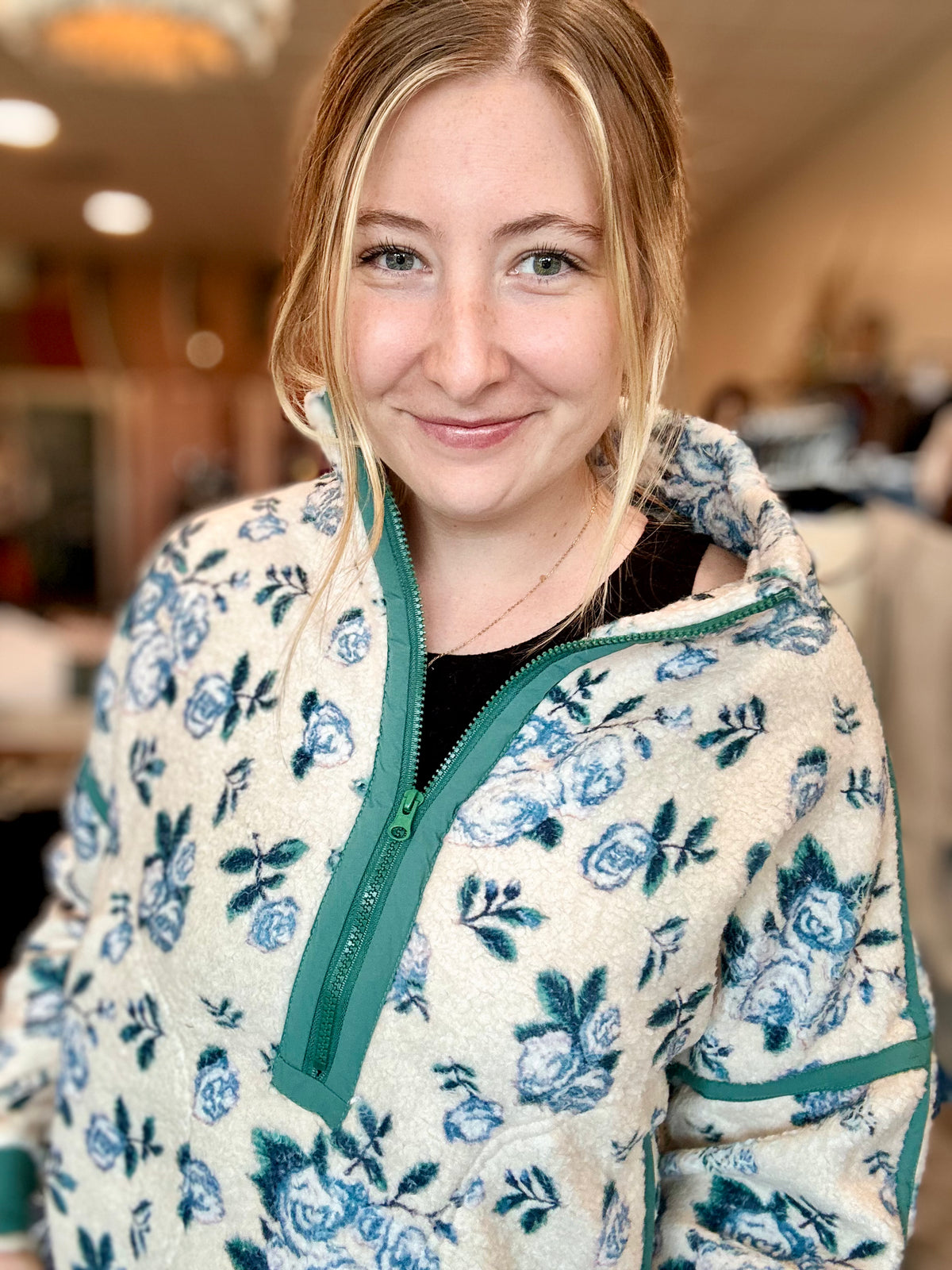 Hallie Half Zip-LovLov-R3vel Threads, Women's Fashion Boutique, Located in Hudsonville, Michigan
