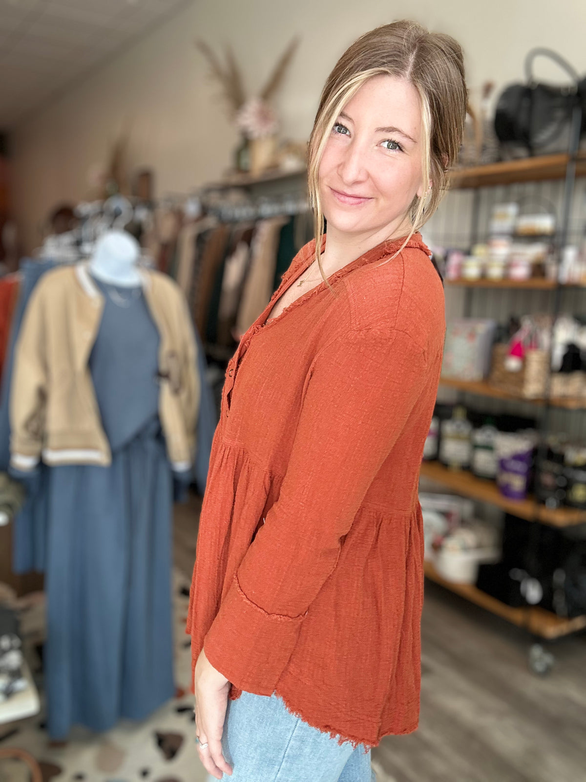 Luca Top-Lovely Melody-R3vel Threads, Women's Fashion Boutique, Located in Hudsonville, Michigan