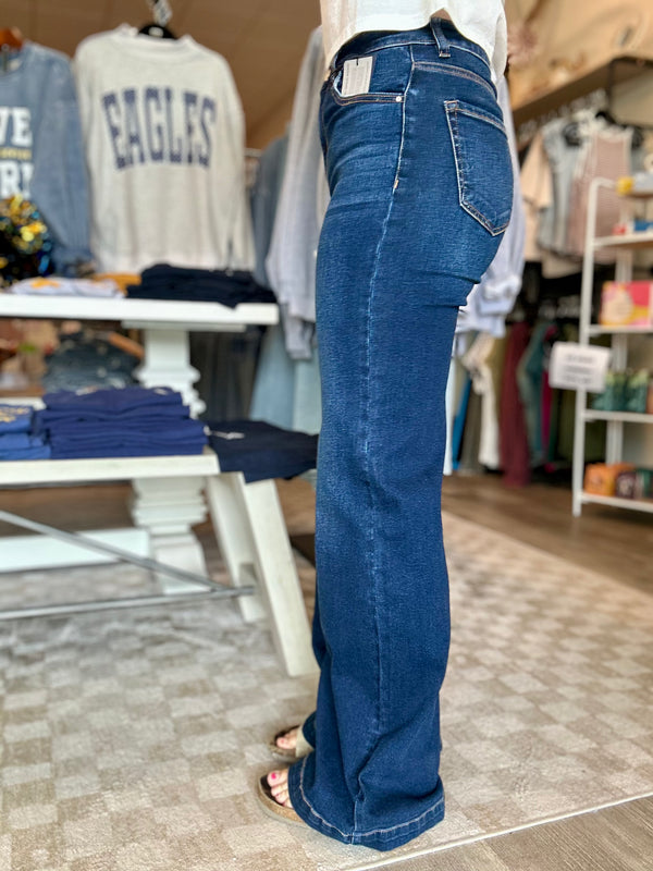 Sally Wide Leg Jeans-Risen-R3vel Threads, Women's Fashion Boutique, Located in Hudsonville, Michigan
