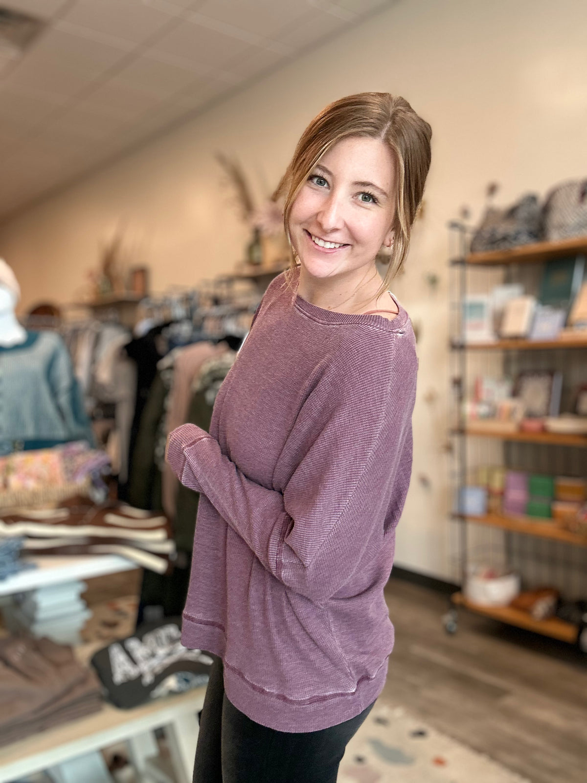 Lizzie Top-mono b-R3vel Threads, Women's Fashion Boutique, Located in Hudsonville, Michigan