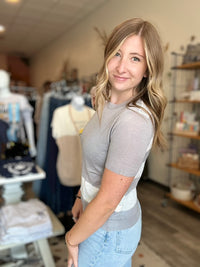 Carrie Top-Mystree-R3vel Threads, Women's Fashion Boutique, Located in Hudsonville, Michigan