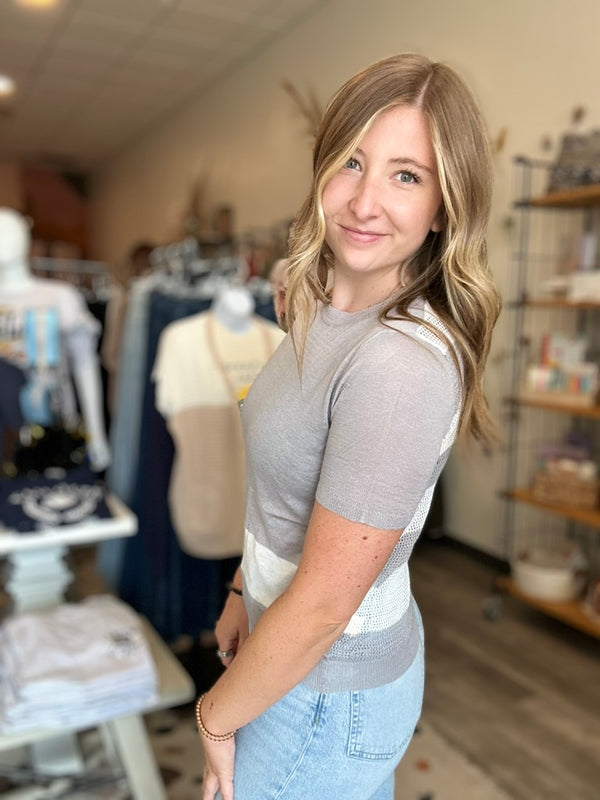Carrie Top-Mystree-R3vel Threads, Women's Fashion Boutique, Located in Hudsonville, Michigan