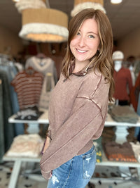 Mila Half Zip-Zenana-R3vel Threads, Women's Fashion Boutique, Located in Hudsonville, Michigan