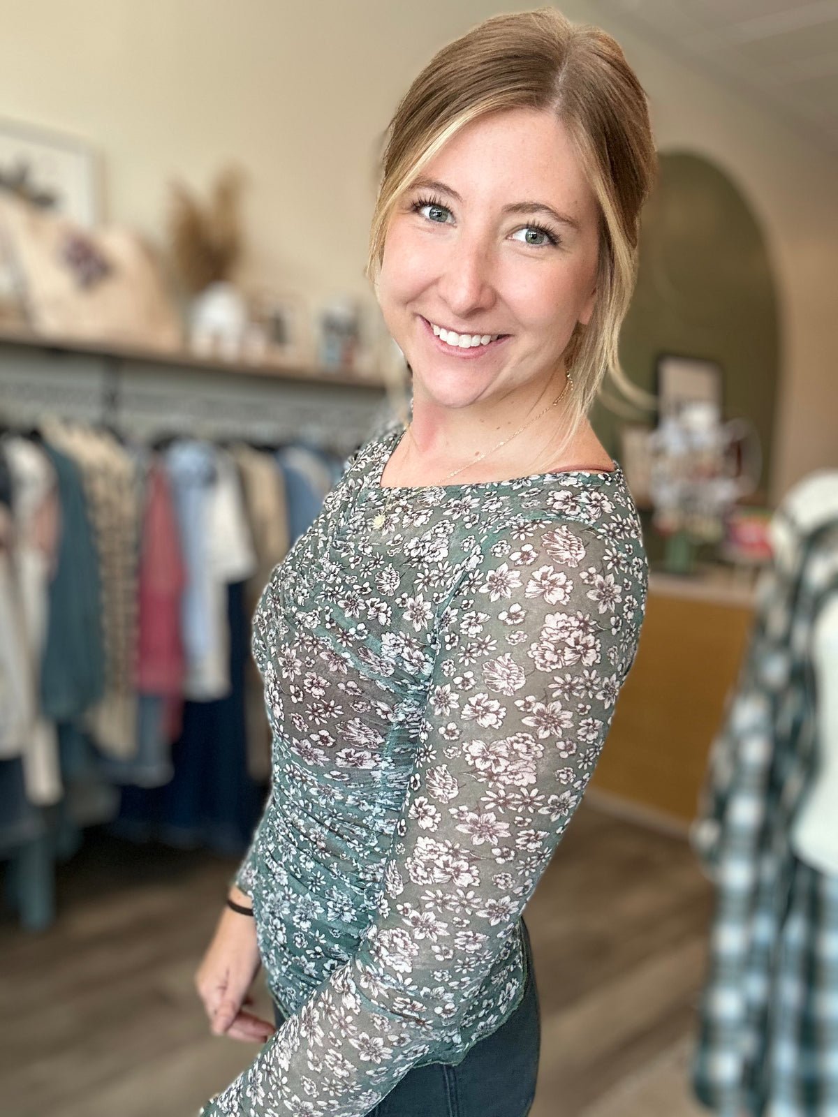 Lindsey Top-Mystree-R3vel Threads, Women's Fashion Boutique, Located in Hudsonville, Michigan