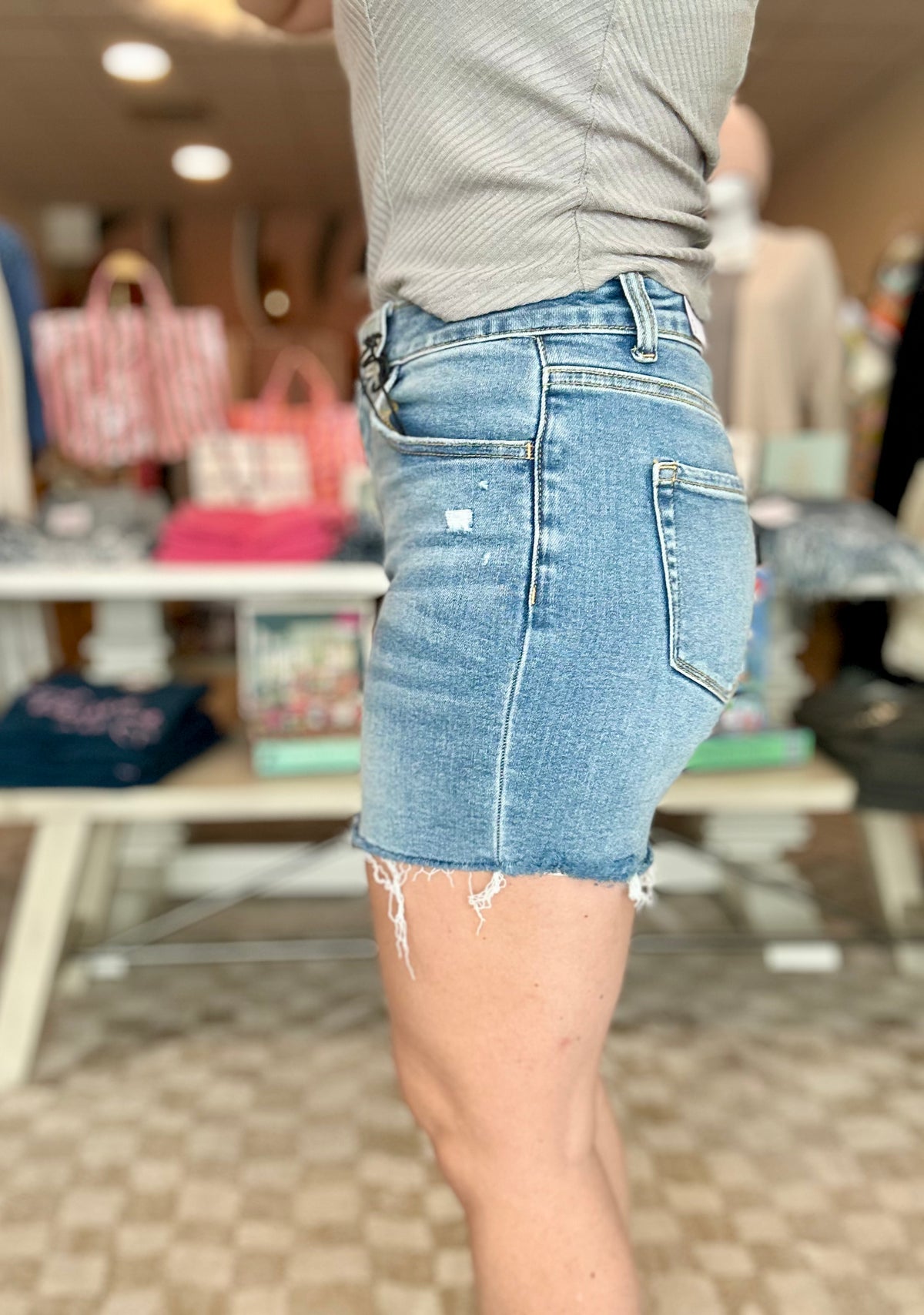 Christine Shorts-Zenana-R3vel Threads, Women's Fashion Boutique, Located in Hudsonville, Michigan