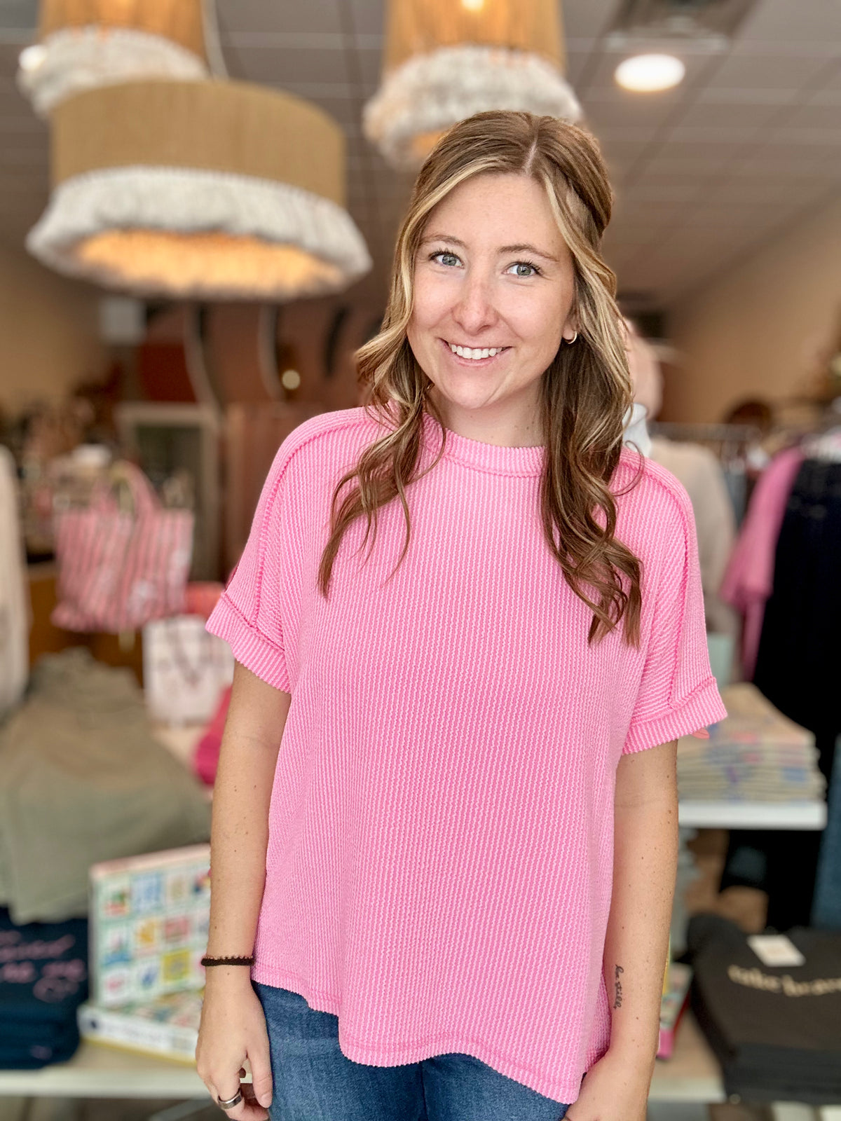 Leslie Top-Zenana-R3vel Threads, Women's Fashion Boutique, Located in Hudsonville, Michigan