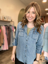 Sloane Top-Doe & Rae-R3vel Threads, Women's Fashion Boutique, Located in Hudsonville, Michigan