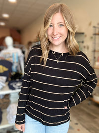 Poppy Sweater-Blu Pepper-R3vel Threads, Women's Fashion Boutique, Located in Hudsonville, Michigan