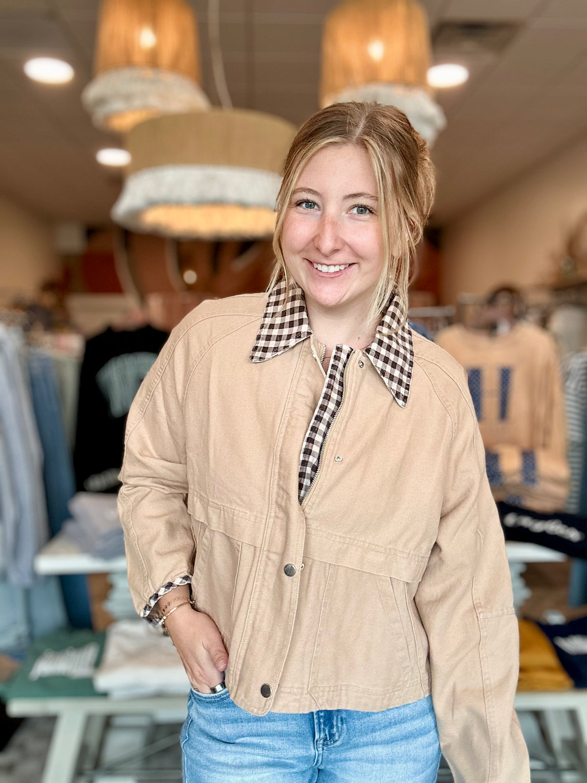 Ella Jacket-Bon-R3vel Threads, Women's Fashion Boutique, Located in Hudsonville, Michigan