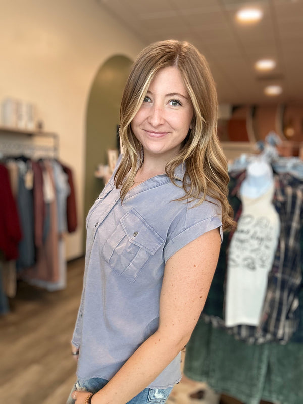 Molly Top-She+Sky-R3vel Threads, Women's Fashion Boutique, Located in Hudsonville, Michigan