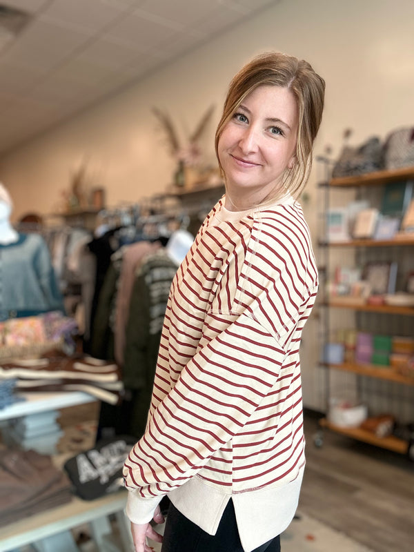 Claire Pullover-New in-R3vel Threads, Women's Fashion Boutique, Located in Hudsonville, Michigan