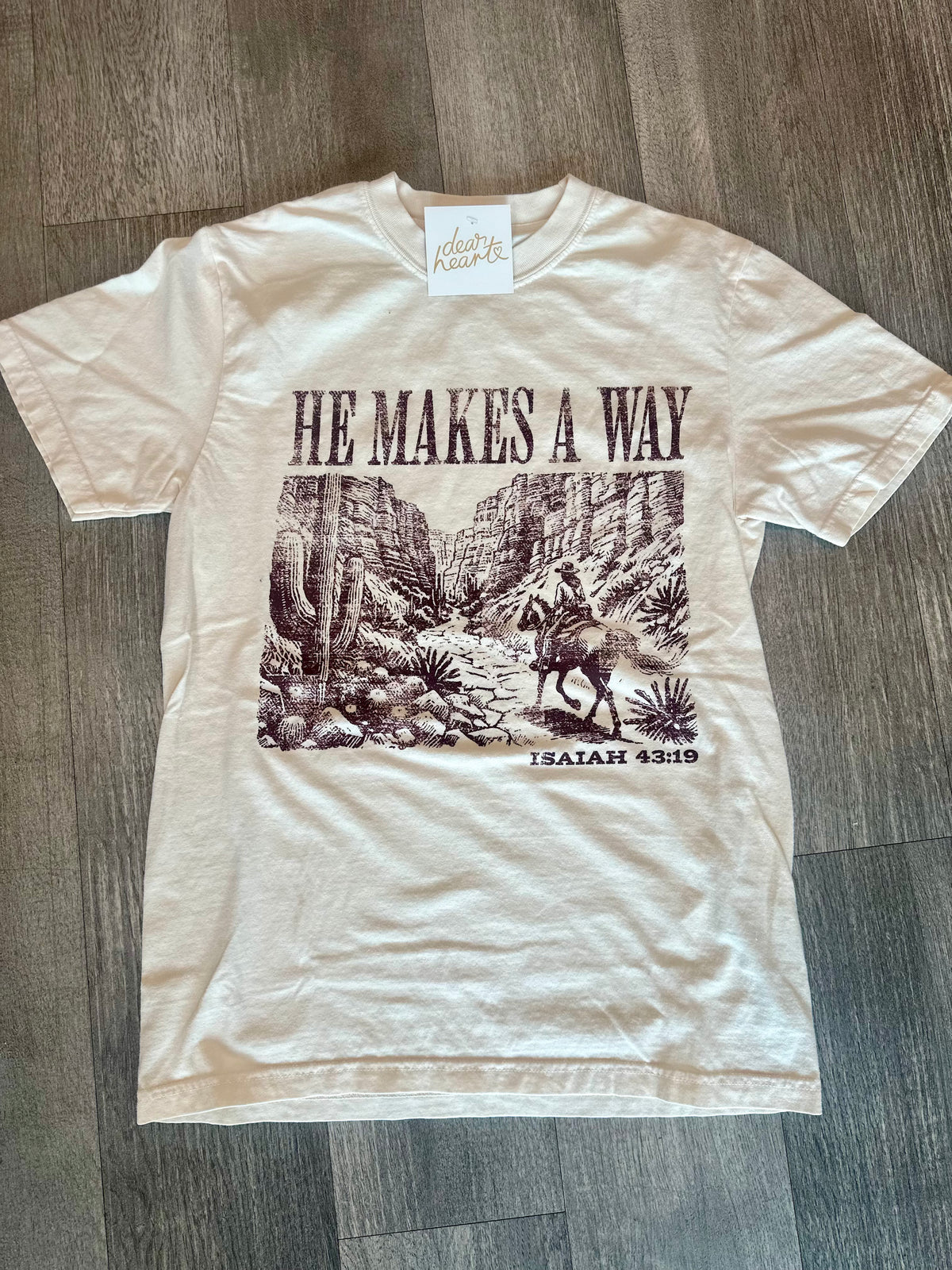 He Makes a Way Tee-Dear Heart-R3vel Threads, Women's Fashion Boutique, Located in Hudsonville, Michigan