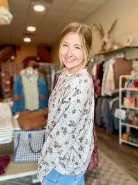 Hayley Floral Pullover